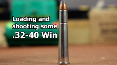 .32-40 Winchester falling block