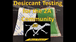 Desiccant Testing for the 2A Community – Moisture Hog Pigs Out!