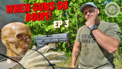 Glock 19 EXPLOSION !!! (When Guns Go Boom – EP 3)