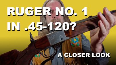 Ruger No. 1 …in .45-120? (4K)