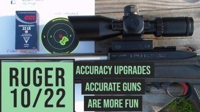 Ruger 10/22 Accuracy Upgrades – Accurate Guns are more Fun