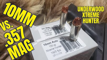 10mm vs 357 Magnum Underwood Xtreme Hunters