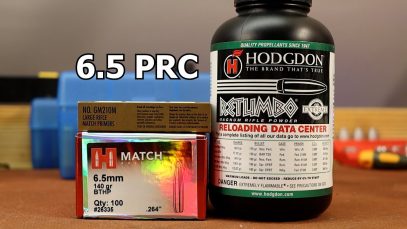6.5 PRC – Retumbo with 140gr Hornady Match BTHP