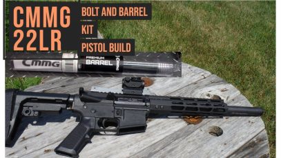 CMMG 22LR AR Barrel and Bolt Pistol Build