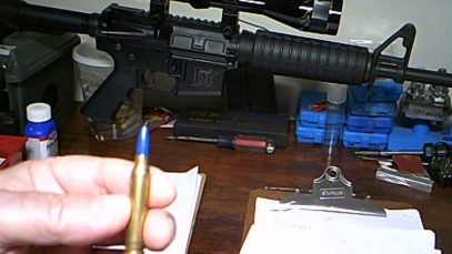 Loading 223 Remington with 75 gr cast bullet using Varget and CFE223