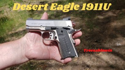 Magnum Reaserch Desert Eagle 1911u  – treesablowin