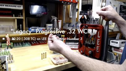 WCChapin | “Legacy” Progressive .32 WCF | .32-20 (.308 TC) on LEE Load-Master Number 3