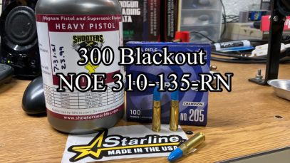 300 Blackout, NOE 310-135-RN, Shooters World Heavy Pistol