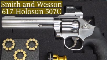 Smith and Wesson 617 with Holosun 507C