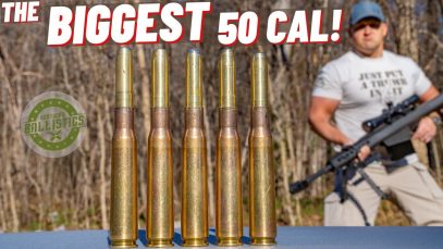 The BIGGEST 50 Cal Bullets EVER !!!