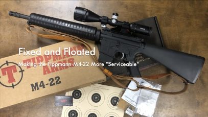 WCChapin | Fixed and Floated | Making the Tippmann M4-22 More “Serviceable”