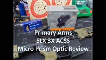 Primary Arms SLX 3X ACCS Micro Prism Optic Review – 300 blackout to 200 yards easily