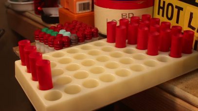 Reloading Fired Extra High Brass Shotshell Slug Hulls