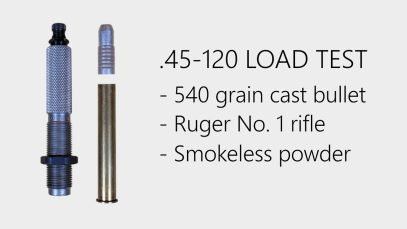 Chronograph Tests: .45-120 Using A 540 Grain Bullet (Ruger No. 1) (4K)