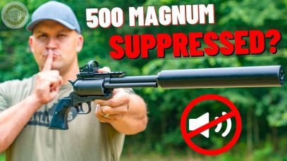 Suppressed 500 Magnum Revolver??? (The World’s First Suppressed Hand Cannon)