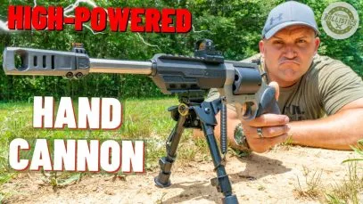 High-POWERED Hand Cannon !!! (Is This Revolver Too Powerful?)
