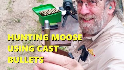 Hunting Moose With Cast Bullets! (4K)