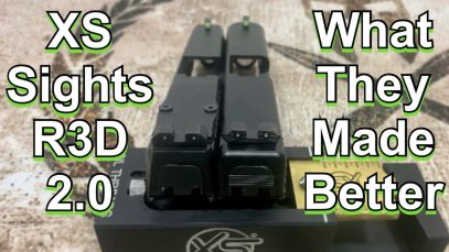 New XS Sights R3D 2.0 – What is Different on them?
