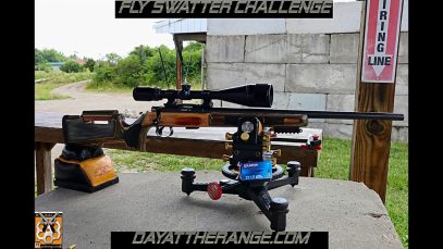 Fly Swatter Challenge — CZ452 RWS Target Rifle 💥Dayattherange Fly Swatter Challenge 💥