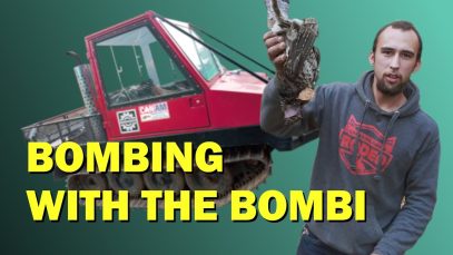 Bombing With the Bombi On A Northern Trapline