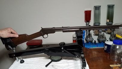 Model 1906 Winchester .22 pump action rifle