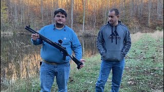 On the range with the Benelli M4
