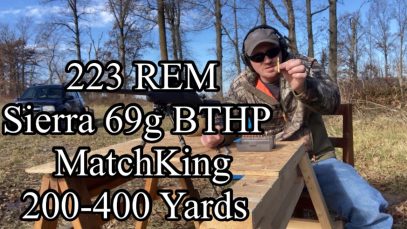 223 Rem Sierra 69g BTHP MatchKing 200-400 Yards