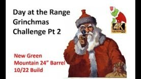 Grinchmas Challenge Green Mountain 10/22 Barrel Eley Tenex #grinchmaschallenge #target #christmas
