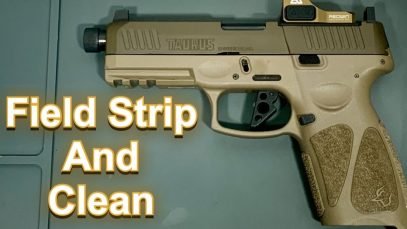 How to Field Strip and Clean Your Taurus G3 Tactical