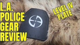 LA Police Gear Level IV Plate Review