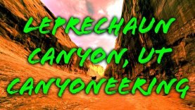 Left Fork Leprechaun Canyon Utah (Canyoneering Route) 12-30-23