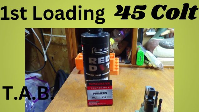 1st loading of 45 Colt