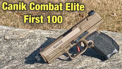 Canik Elite Combat 9mm – First 100 Rounds