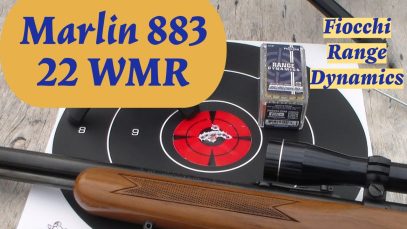 Marlin 883 22WMR Fiocchi Range Dynamics