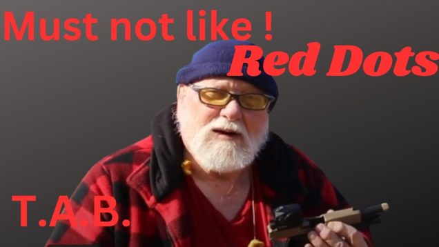 Must not like a red dot