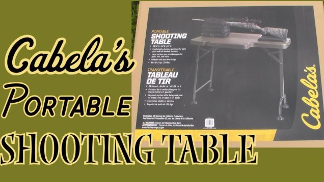 Cabela’s Portable Shooting Table