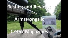 Armstrongllc CZ457 Magazine Range Testing and Bench Review