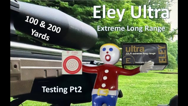 Eley Ultra Extreme Long Range Testing  Pt 2  #CZ457 100&200 Yards #prs #nrl #22lr #precision #target