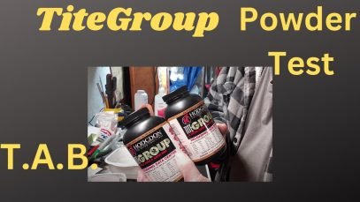Titegroup Powder Test