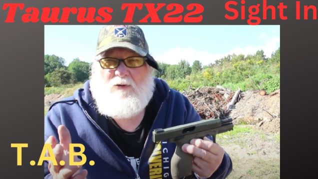 Taurus TX22 Sight In