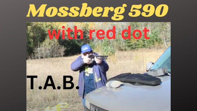 Mossberg 590 with Red Dot