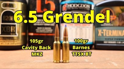 6.5 Grendel – Barnes TTSX and Cavity Back MKZ