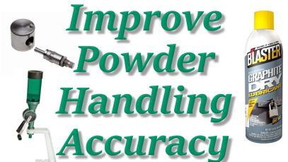 Getting the most accuracy from your powder measuring systems…Eliminate static cling
