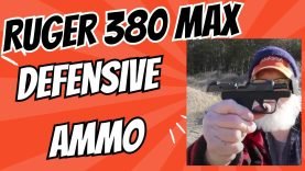 Ruger 380 Max Defensive Ammo
