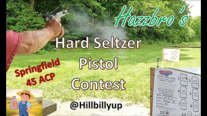 Hard Seltzer Pistol Challenge 45 ACP