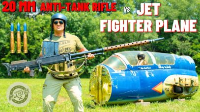 20mm Anti-Tank Rifle vs Jet Fighter Plane