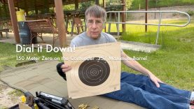 Dial it Down! | 150 Meter Zero on the Contender .357 Maximum Barrel 9 Dial it Down! | 150 Meter Zero on the Contender .357 Maximum Barrel