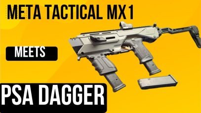 Meta Tactical MX1 meets the PSA Dagger