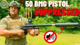 The 50 BMG Pistol Suppressed (How Quiet Is Subsonic 50 BMG ???)