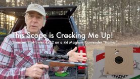 This Scope is Cracking Me Up! | Simmons ProHunter 4x32 on a 44 Magnum Contender Hunter 11 This Scope is Cracking Me Up! | Simmons ProHunter 4×32 on a 44 Magnum Contender Hunter